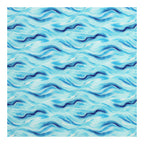 PatternPly® Full Coverage Blue Watercolor Waves MICRO sheet showing the pattern