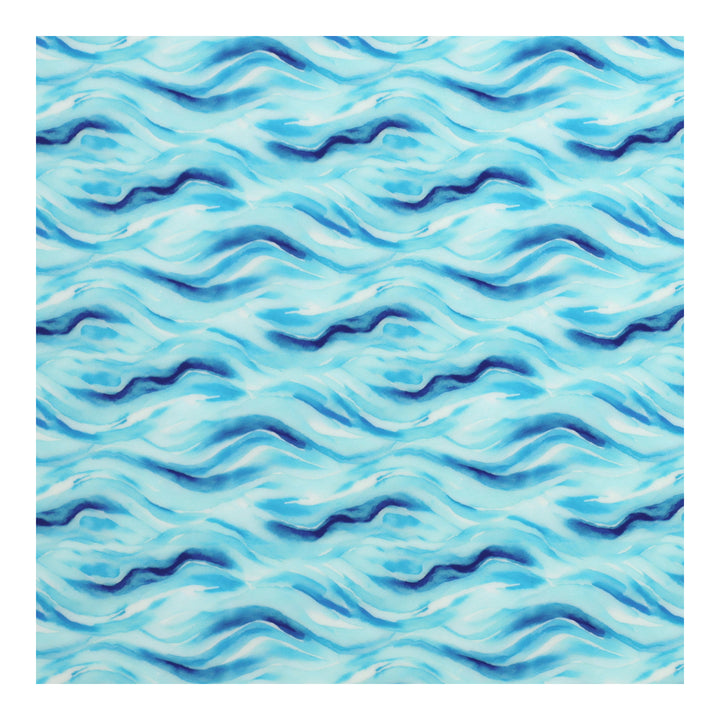 PatternPly® Full Coverage Blue Watercolor Waves MICRO