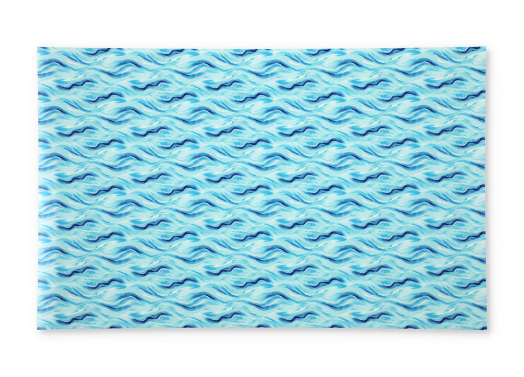 PatternPly® Full Coverage Blue Watercolor Waves MICRO product photo 2