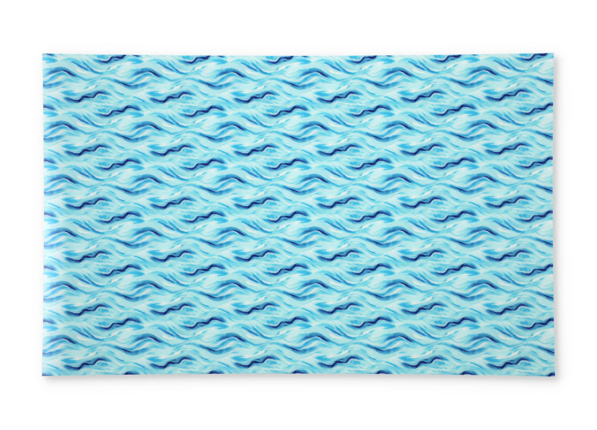 PatternPly® Full Coverage Blue Watercolor Waves MICRO product photo 2