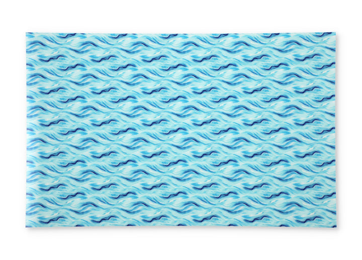 PatternPly® Full Coverage Blue Watercolor Waves MICRO
