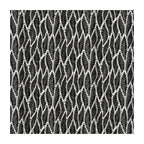 PatternPly® Full Coverage Black Drifting Ferns sheet showing the pattern