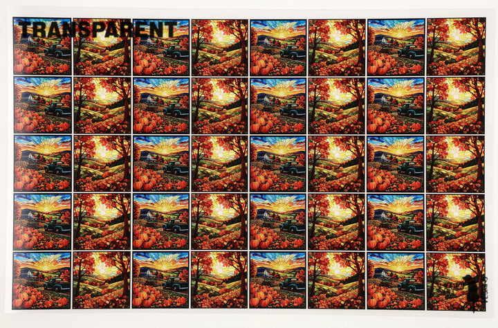 PatternPly® Transparent Autumn Hills Extra Small