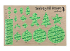 PatternPly® Full Coverage Green Watercolor Waves MICRO product photo 3