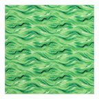 PatternPly® Full Coverage Green Watercolor Waves MICRO sheet showing the pattern
