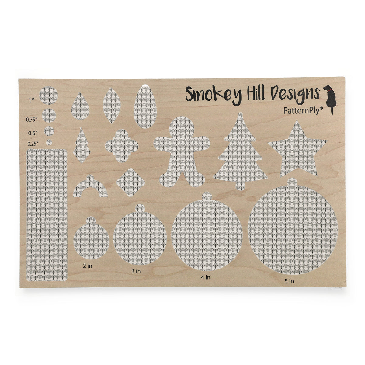 PatternPly® Full Coverage Black Deco Fans product photo 3