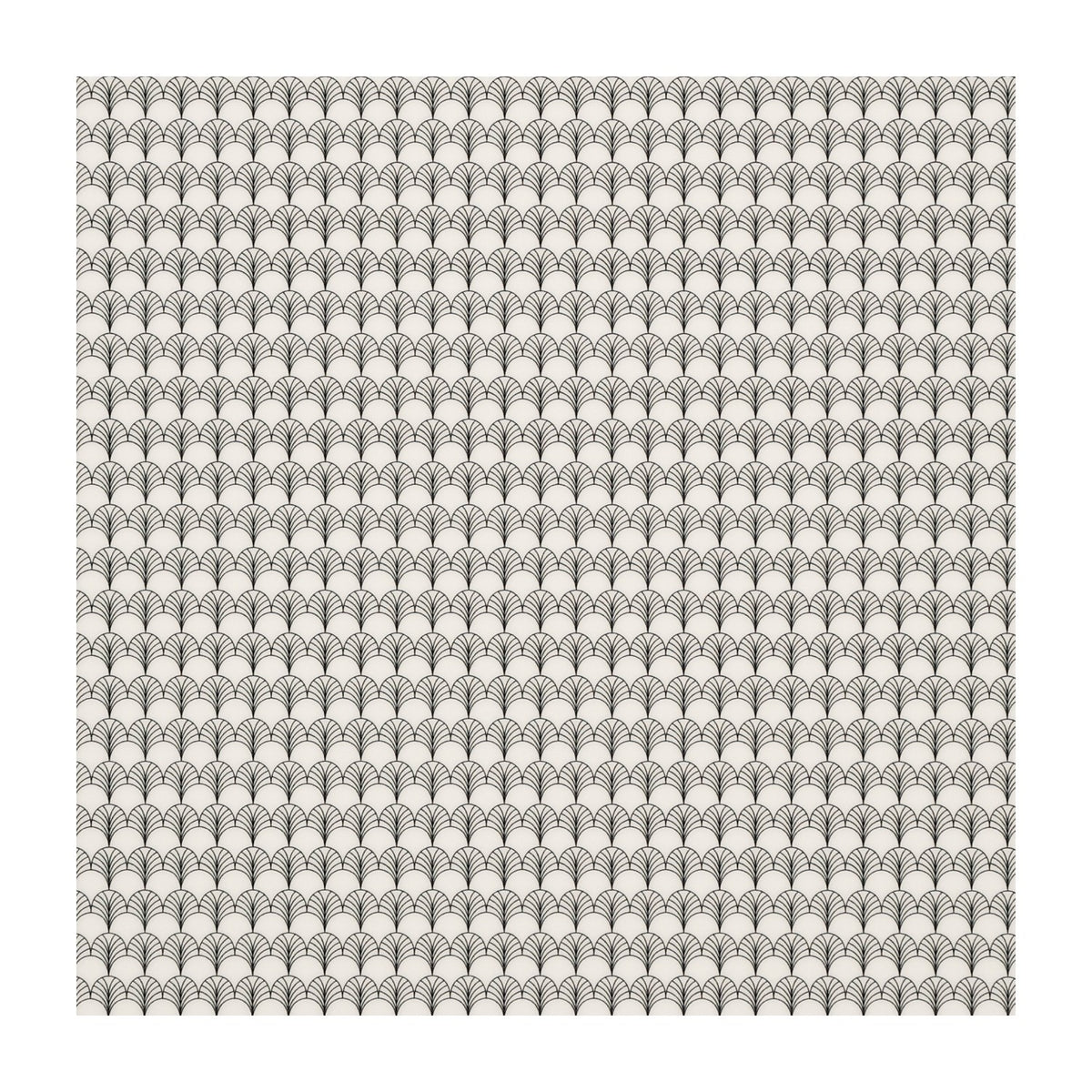 PatternPly® Full Coverage Black Deco Fans sheet showing the pattern