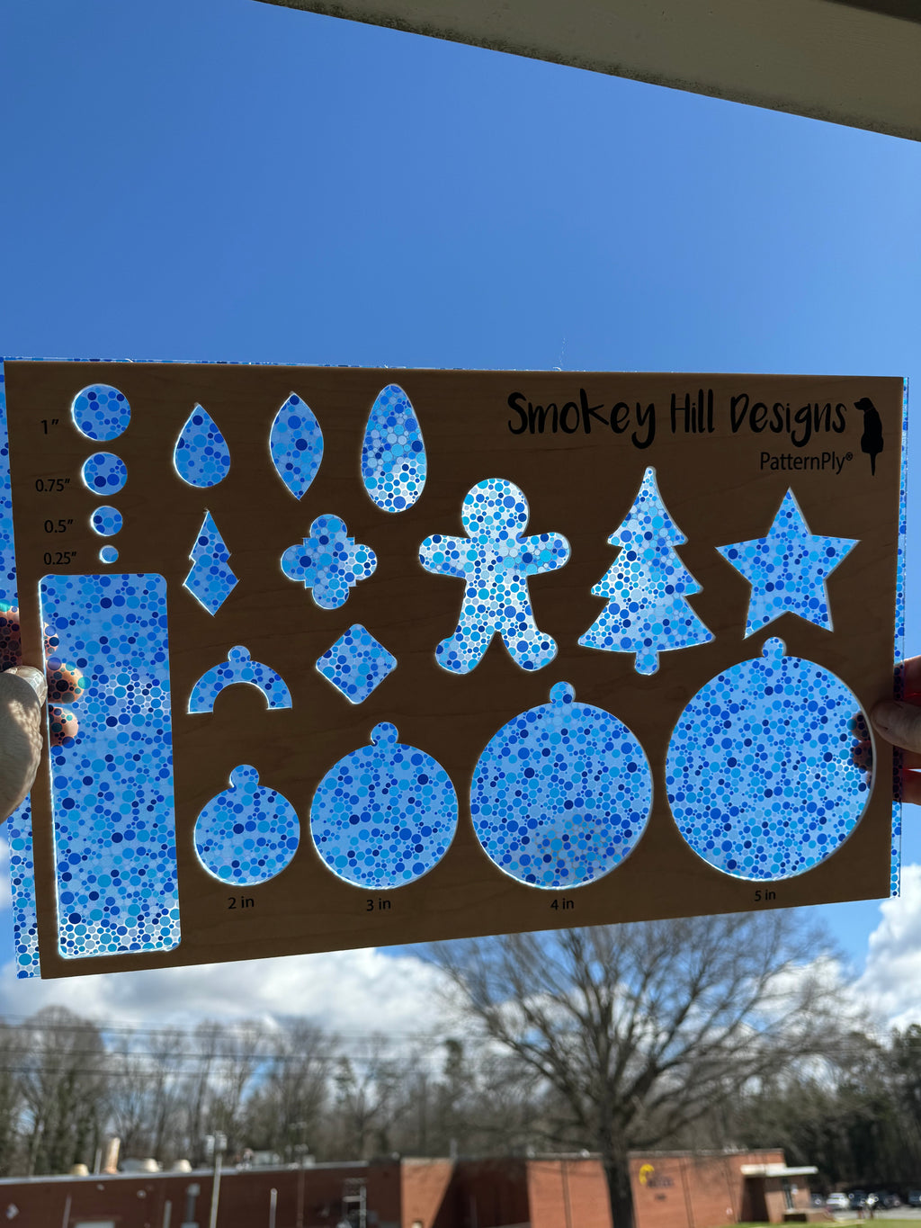 PatternPly® Transparent Micro Blue Bubbles product photo 2