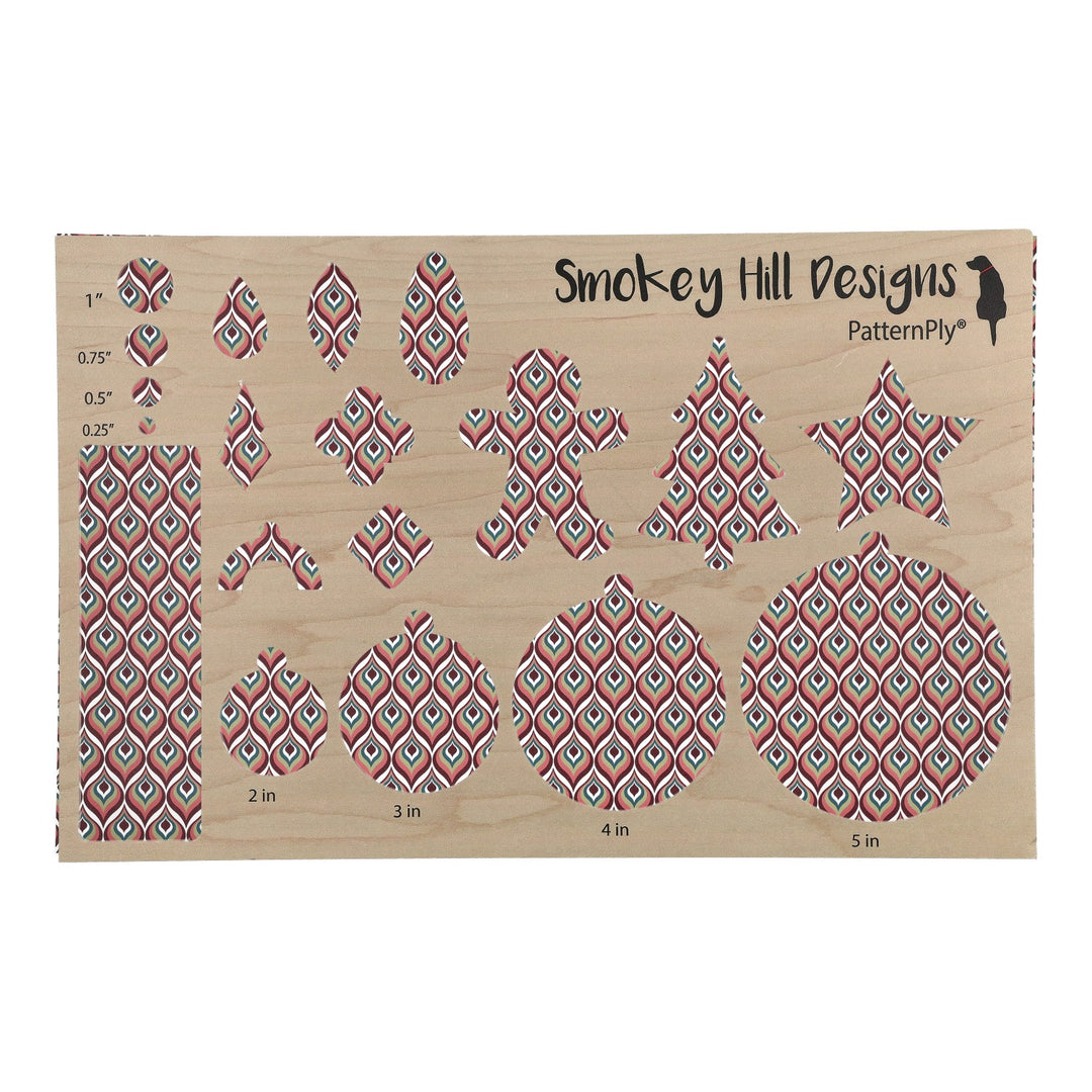 PatternPly® Scattered Mid Century Plumes