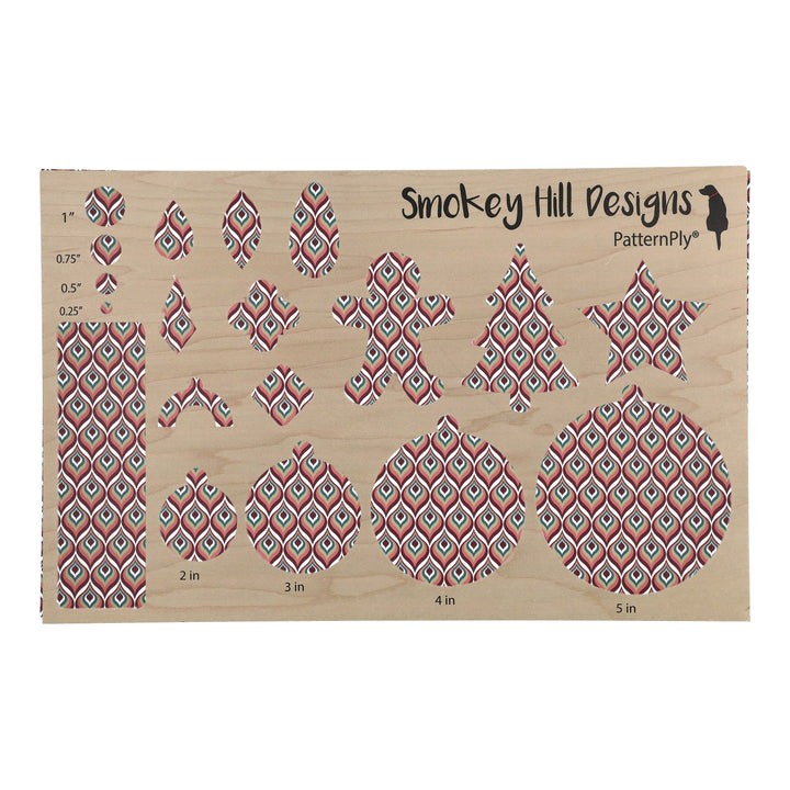 PatternPly® Scattered Mid Century Plumes