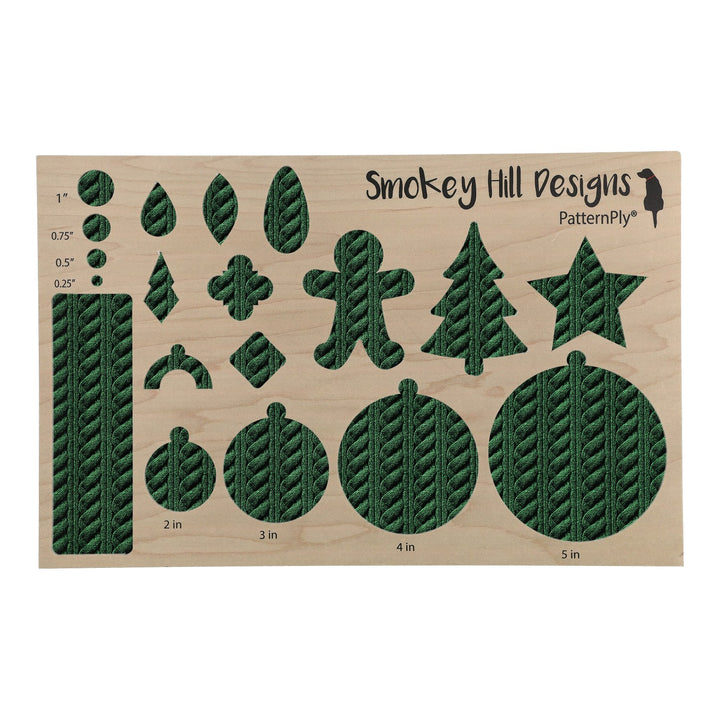 PatternPly® Transparent Cable Knit Green