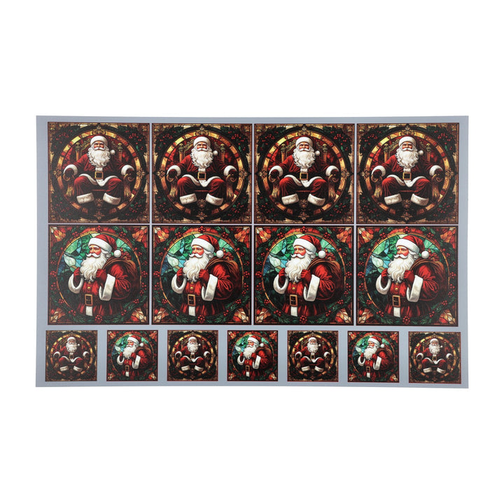 PatternPly® Full Coverage Classic Santas 2 sizes