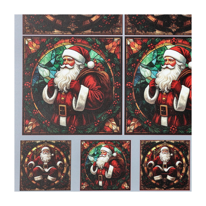 PatternPly® Full Coverage Classic Santas 2 sizes