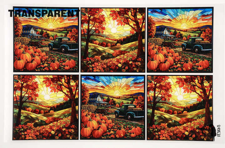 PatternPly® Transparent Autumn Hills Large