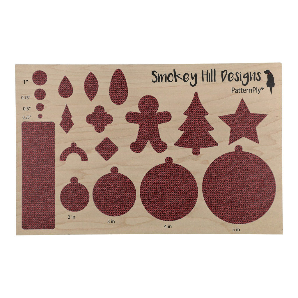 PatternPly® Full Coverage Seed Stitch Maroon product photo 3