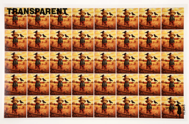 PatternPly® Transparent Harvest Friend Extra Small