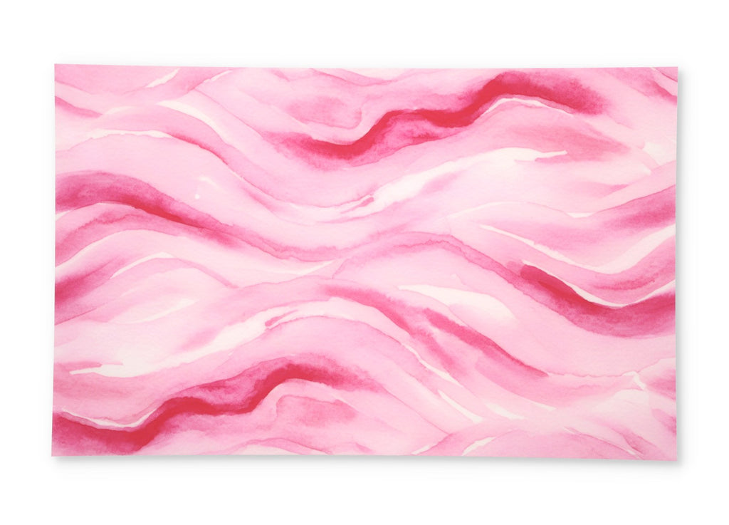 PatternPly® Full Coverage Pink Watercolor Waves product photo 2