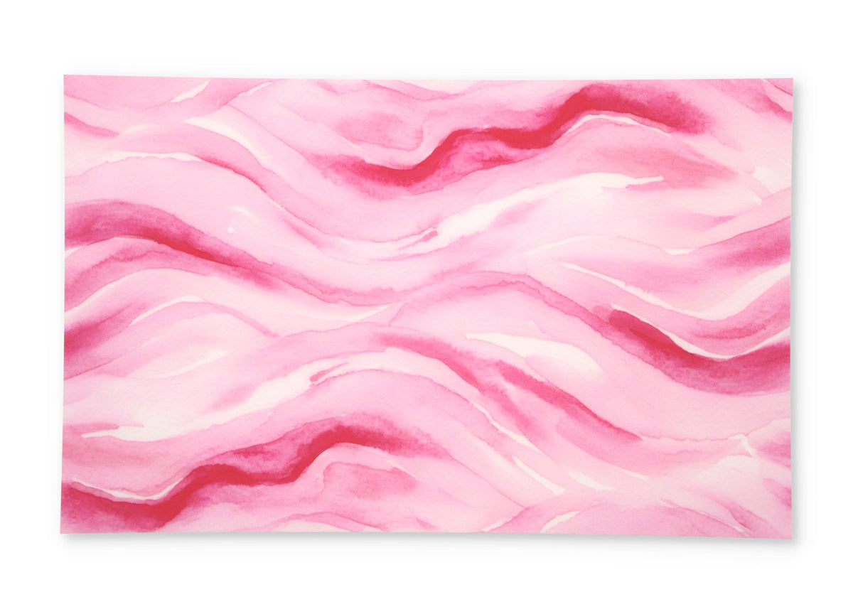 PatternPly® Full Coverage Pink Watercolor Waves product photo 2