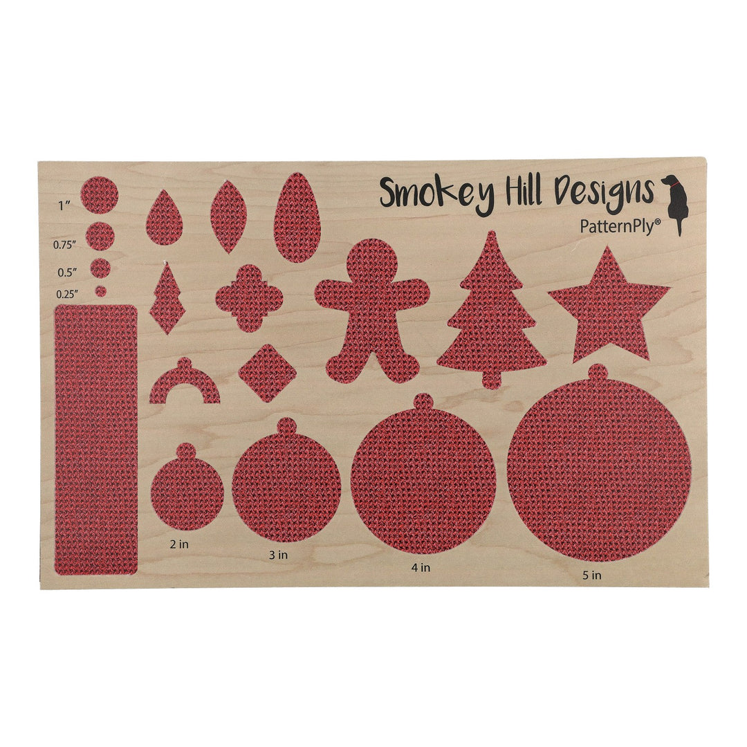 PatternPly® Full Coverage Seed Stitch Red