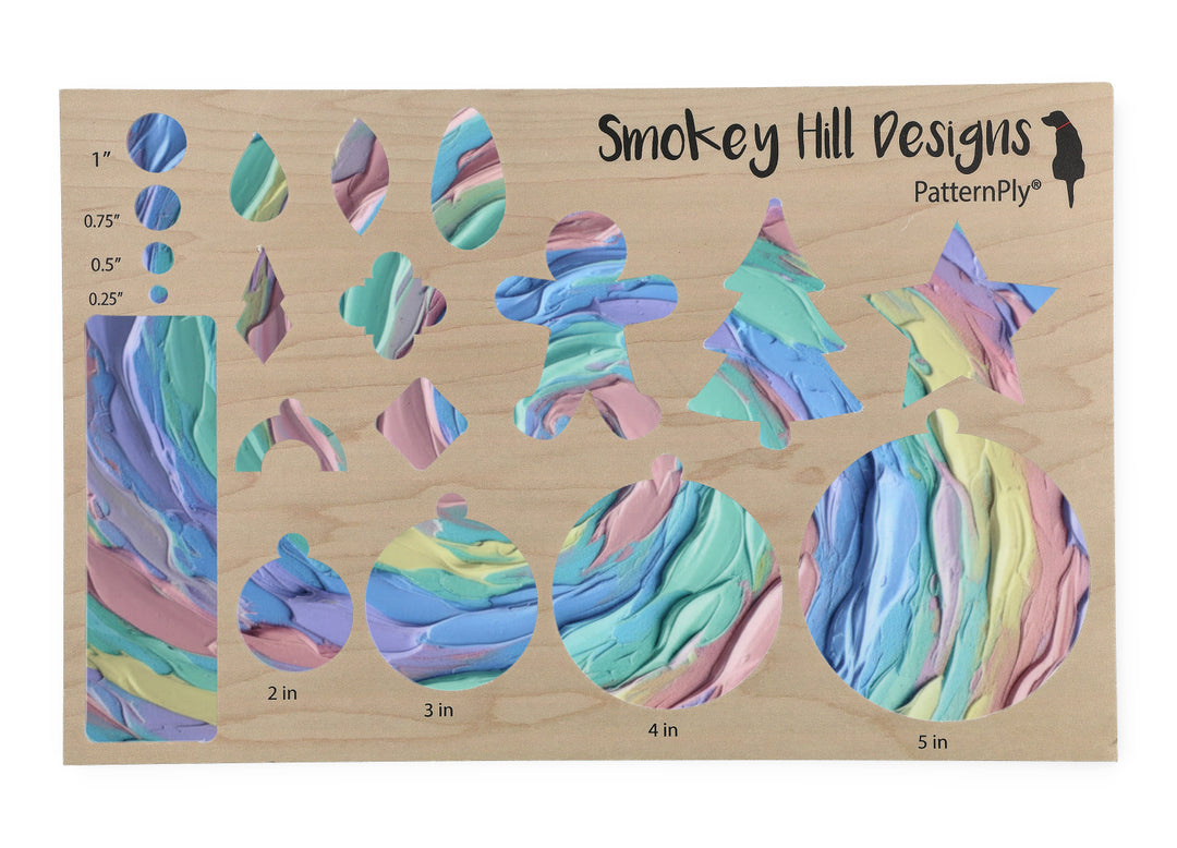 PatternPly® Full Coverage Pastel Oil Paint Swirl