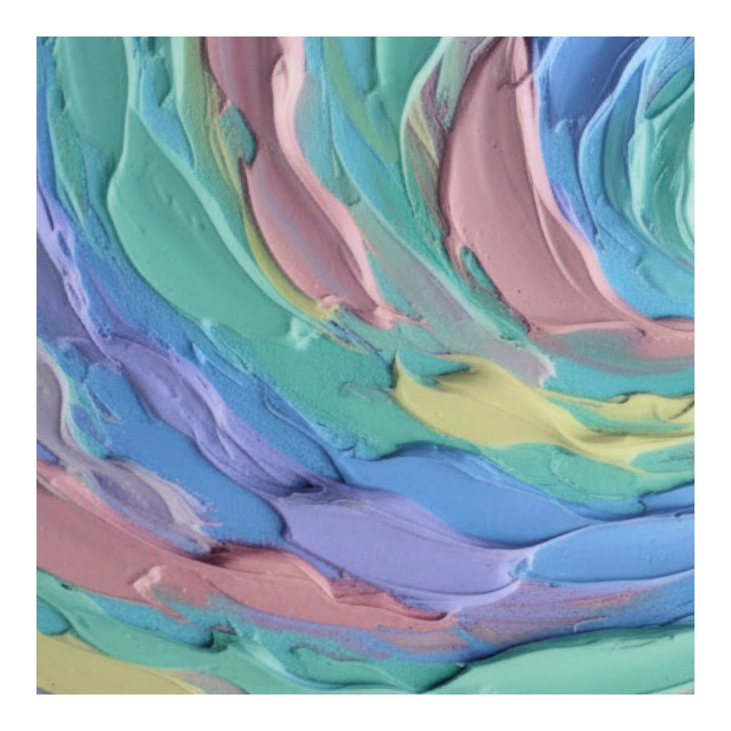 PatternPly® Full Coverage Pastel Oil Paint Swirl sheet showing the pattern