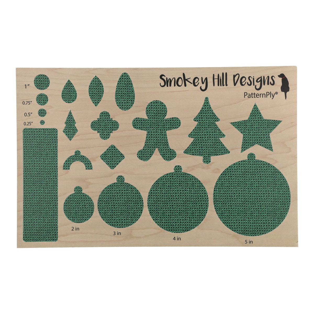 PatternPly® Full Coverage Seed Stitch Green product photo 3