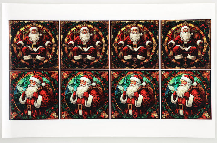 PatternPly® Full Coverage Classic Santas Medium