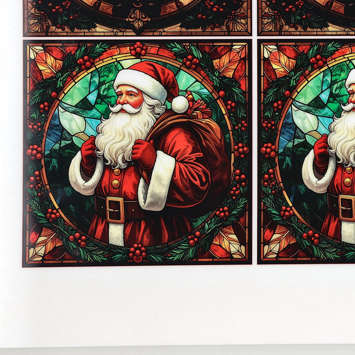 PatternPly® Full Coverage Classic Santas Medium