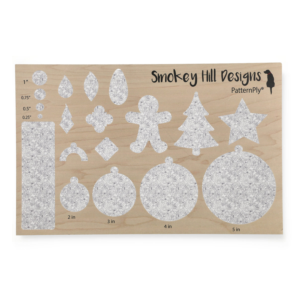 PatternPly® Full Coverage Soft Umber Peaceful Garden product photo 3