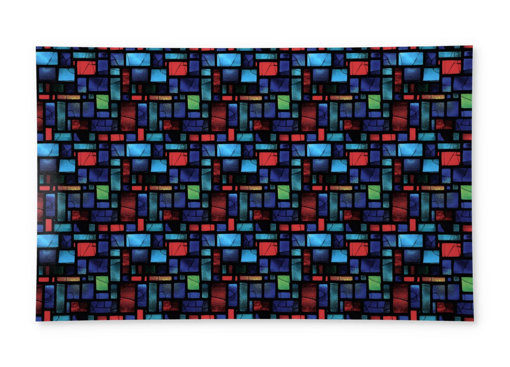 PatternPly® Full Coverage Stained Glass Squares and Rectangles product photo 2