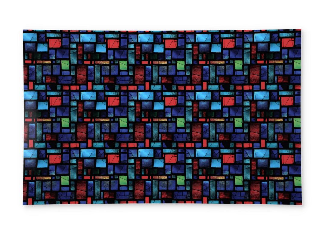 PatternPly® Full Coverage Stained Glass Squares and Rectangles