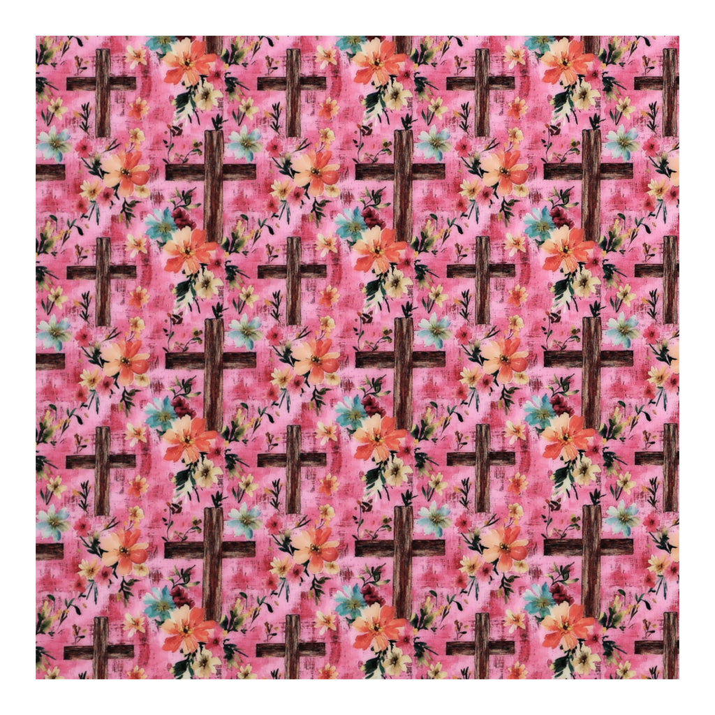 PatternPly® Full Coverage Fabric Crosses sheet showing the pattern
