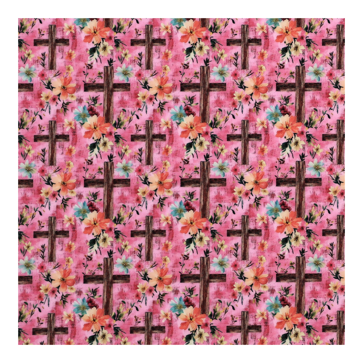 PatternPly® Full Coverage Fabric Crosses sheet showing the pattern