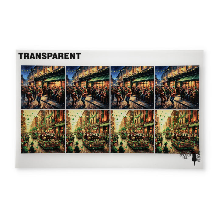 PatternPly® Transparent St Patricks Festivities Medium