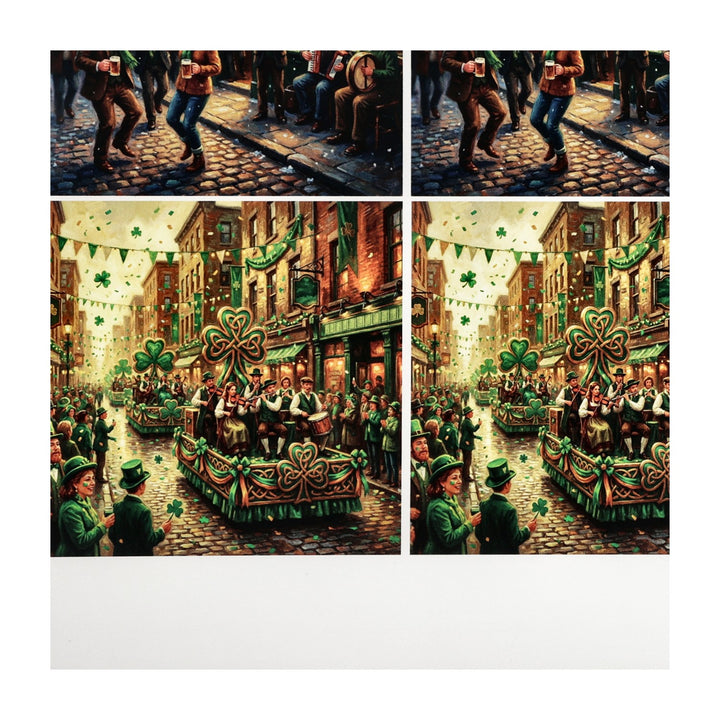 PatternPly® Transparent St Patricks Festivities Medium