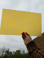 PatternPly® Transparent Bees sheet showing the pattern