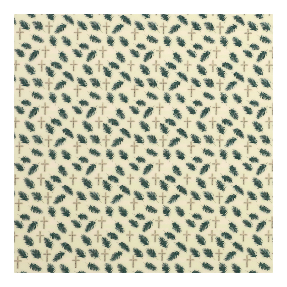 PatternPly® Full Coverage Palm Crosses sheet showing the pattern