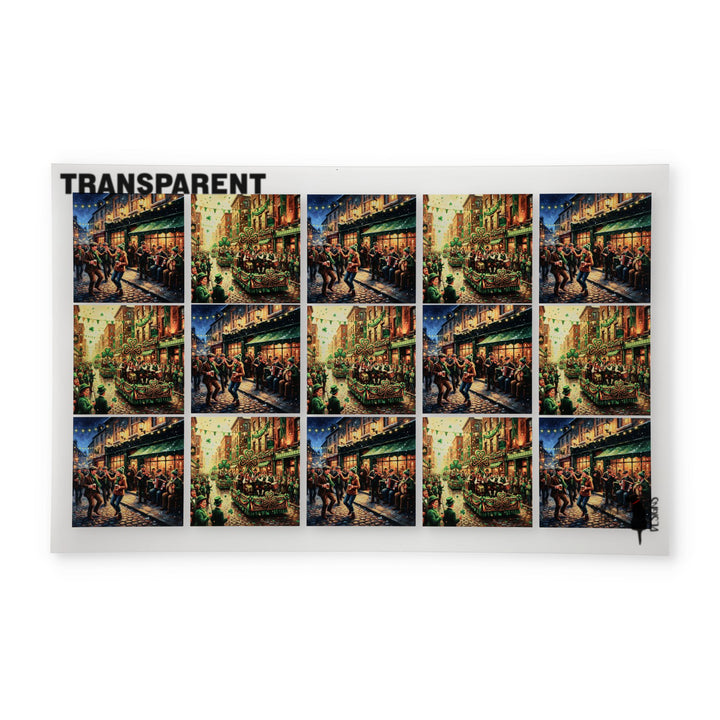 PatternPly® Transparent St Patricks Festivities Small