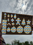 PatternPly® Transparent Micro Rainbow Cats product photo 2
