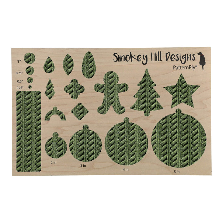 PatternPly® Transparent Cable Knit Olive