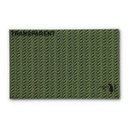 PatternPly® Transparent Cable Knit Olive sheet showing the pattern