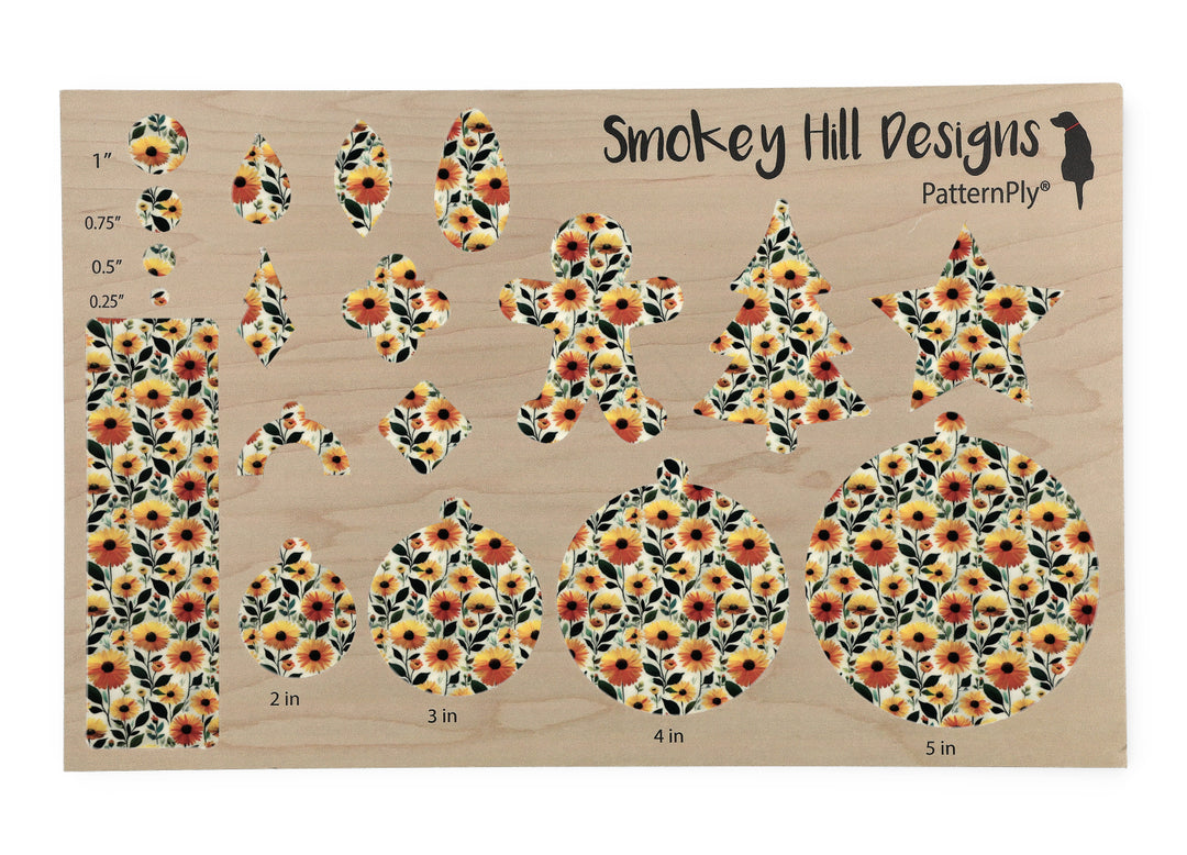 PatternPly® Full Coverage Sunflower Field