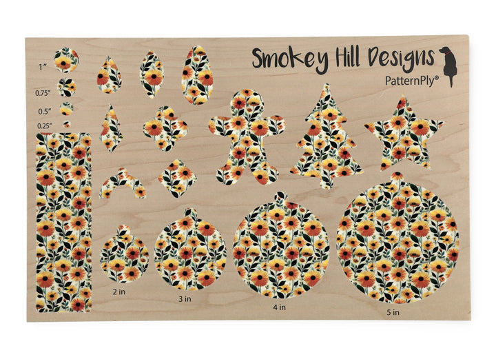 PatternPly® Full Coverage Sunflower Field