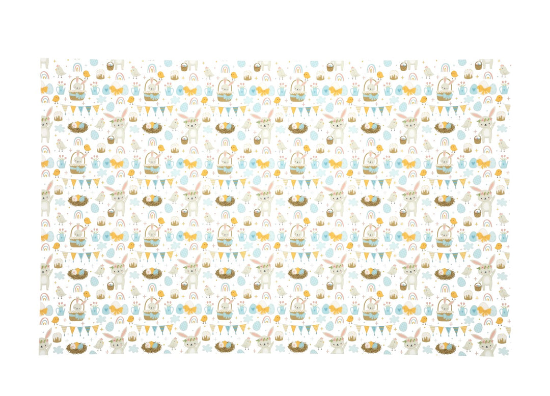 PatternPly® Scattered Bunnies in Baskets