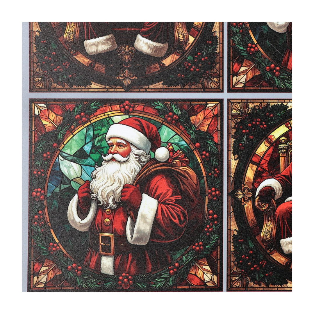 PatternPly® Full Coverage Classic Santas 3 sizes