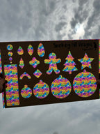 PatternPly® Transparent Micro Rainbow Dogs product photo 2