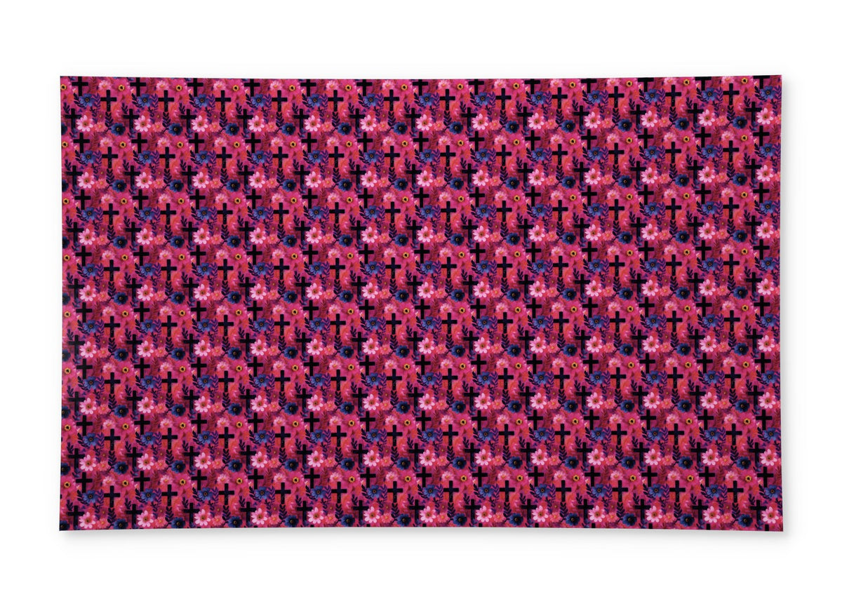 PatternPly® Full Coverage Magenta Crosses product photo 2