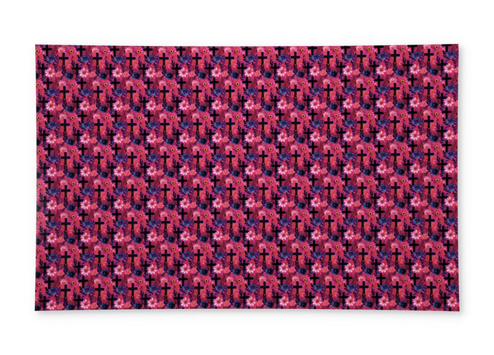 PatternPly® Full Coverage Magenta Crosses