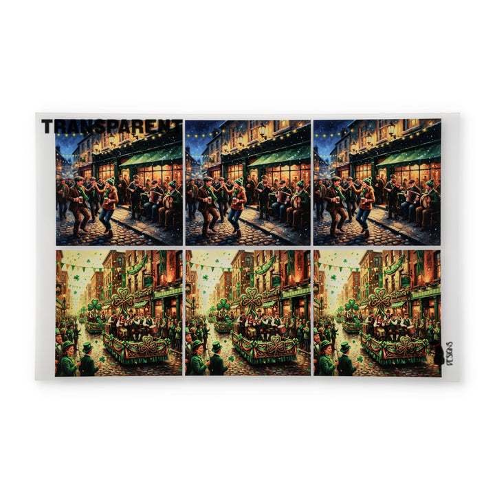 PatternPly® Transparent St Patricks Festivities Large