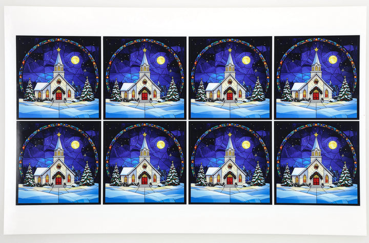 PatternPly® Full Coverage Christmas Church Medium